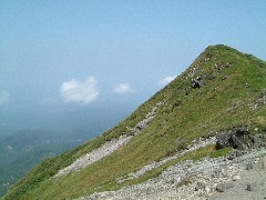 オモワシ山と庄内方面