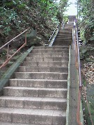 弁天堂への階段